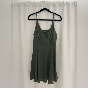 Women’s Express Army Green Mini Dress
